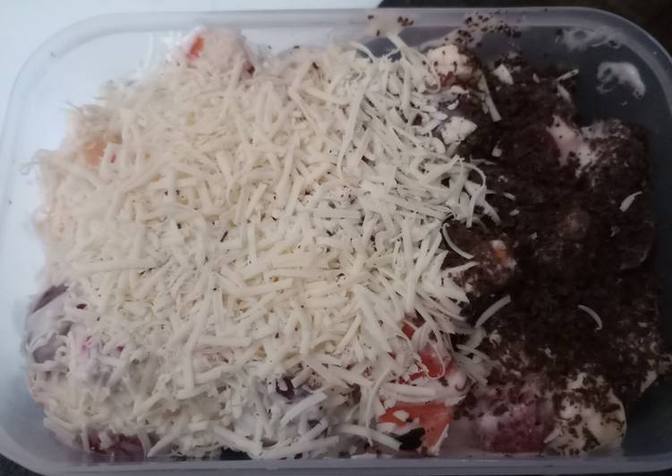 Bagaimana Menyiapkan Salad buah, Bikin Ngiler