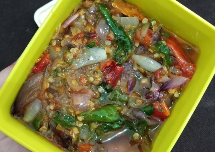 Cara Buat Sambel Goang Bawang Ekonomis Untuk Dijual