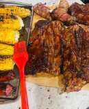 Costillas con BBQ