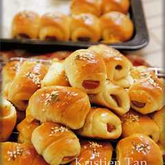 Roti Unyil Sosis Keju Favorit Keluarga ( Mini Sausage roll bun) -レシピのメイン写真