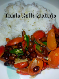 Foto resep Tumis kulit melinjo 2