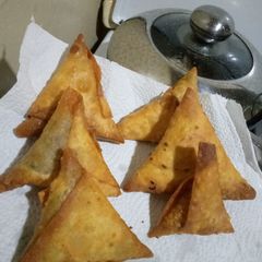 A picture of Samosa #themechallenge#.