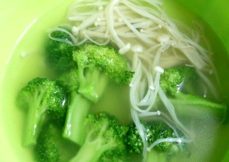 Resep Sup Jakoli (jamur brokoli) yang Lezat