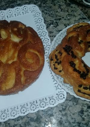 Una foto de Torta 80 golpes con y sin pasas de uvas ❤