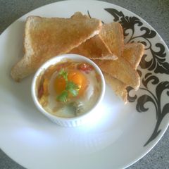 A picture of Vegetable & Egg bake.