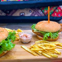 A picture of Zinger Burger.