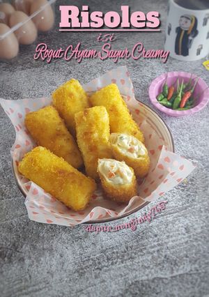 Foto resep Risoles isi Ragout Ayam Sayur Creamy