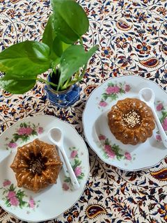 عکسی از دستور 🍀حلوای یخچالی (آرد نخودچی_ارده)🍀