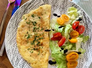 Une photo de ☆Omelette Croustillante à la Feuille de Riz☆