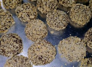 Gambar Biskut Snow Almond