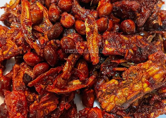 Sambal Kering Bilis, Kacang & Tempe