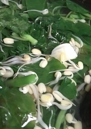 Foto resep Bening Bayam bumbu kencur