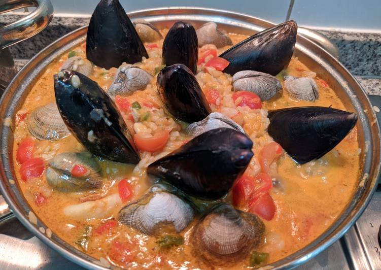 Paella de mariscos