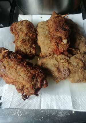 Una foto de Milanesa rellena