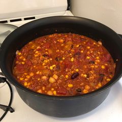 A picture of Soy Chorizo Chili (Vegetarian).