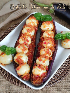 Foto resep Balado telur puyuh dan terong