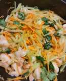 Su su cà rốt xào tôm