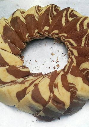 Foto resep Bolu Zebra Kukus