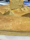 خبز توست بادقيق القمح الكامل بالنخالة وبدون عسل اسود ولا لبن ولا بيض ولا دقيق ابيض