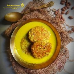 A picture of Awadhi Malai Rajma Gobi Galouti Curry.