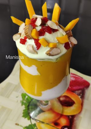 A picture of Mango Mastani.