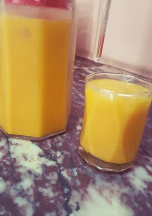 A picture of Mango juice.