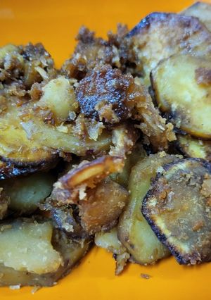 A picture of Sweet potatoes sweet bites.