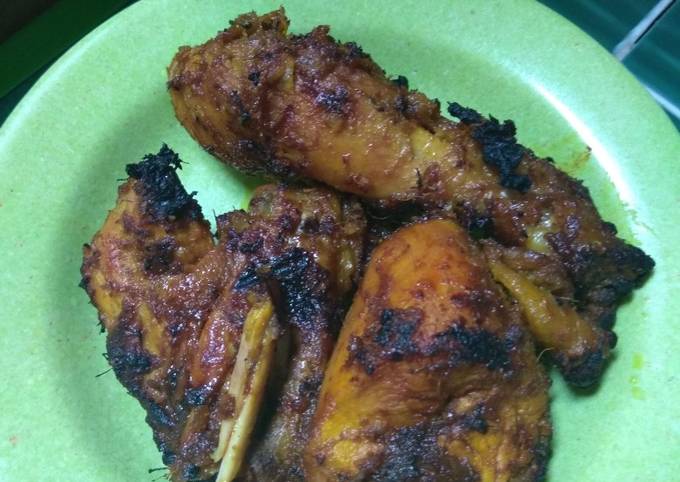 Ayam bakar simple..