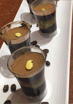 A picture of Chocolate tiramisu mousse.