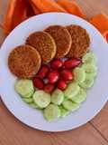 Tortitas de quinoa 🍳 Medallones de quinua y zanahoria 🍳 sin gluten 🍳 con opción vegana