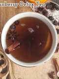 Craneberry Detox Tea - Winter Wellness Drink