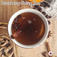 A picture of Craneberry Detox Tea - Winter Wellness Drink.