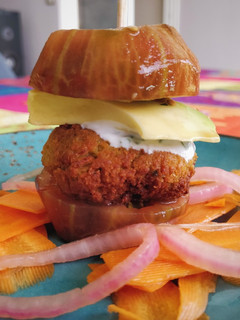 Una foto de Veggie Burger