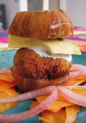Una foto de Veggie Burger