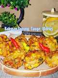 Bakwan Jagung, Tauge, Wortel
