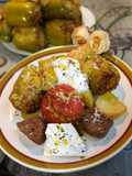 🍅 Stuffed Tomatoes and 🌶️ Peppers with Ground Beef