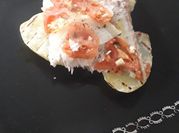 Una foto de pescado sierra sarten