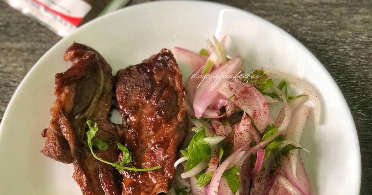 Resipi Sumac Lamb Grill with Turkish Sumac Onion oleh Kakak Faa Cookpad