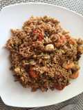 Arroz chaufa de mariscos