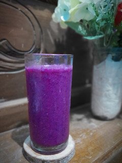 Foto resep Smoothies (Apel, pisang, buah naga)