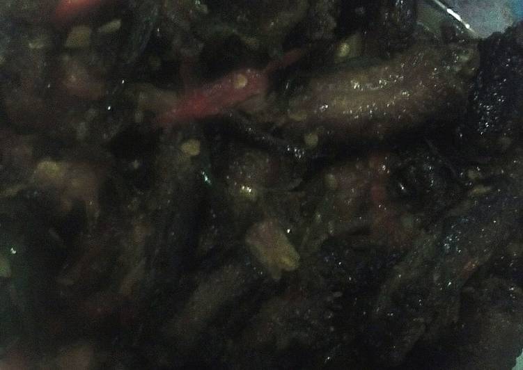 Bumbu Belut goreng lombok ijo | Langkah Membuat Belut goreng lombok ijo Yang Lezat Sekali