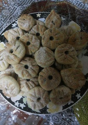 صورة لوصفة معمول بالسميد هش