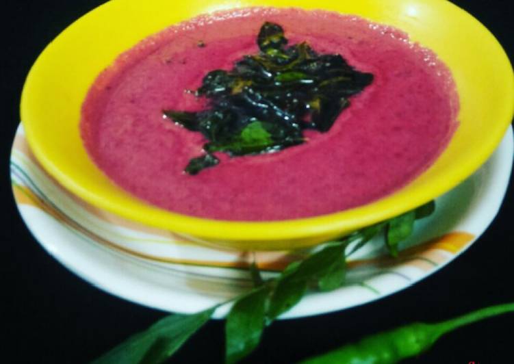 Simple Way to Prepare Homemade Beetroot Pachadi