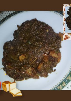 عکسی از دستور پالِک (اسفناج)
