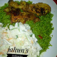 A picture of Green Rice.