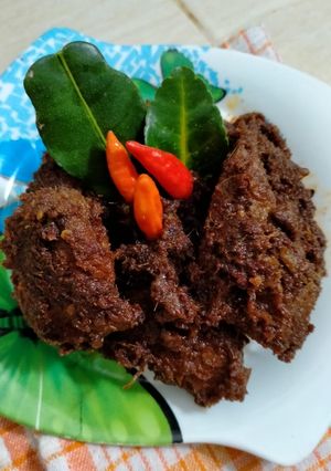 Foto resep Rendang Daging Sapi Bumbu Melimpah