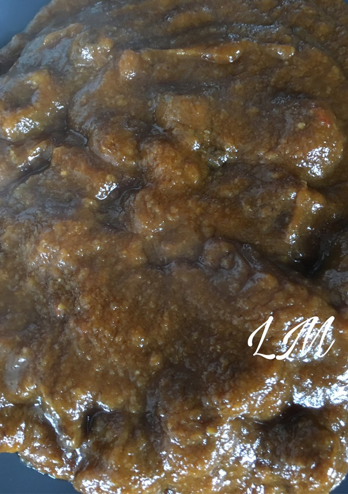 Una foto de Carrillada en salsa de verduras en olla exprés