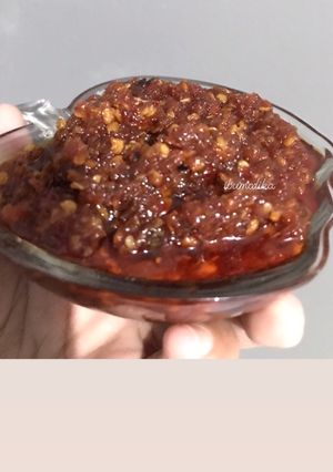 Foto resep Sambal setan terasi tahan lama (untuk stock)