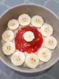 680. Banana Strawberry Overnight Oats To Go