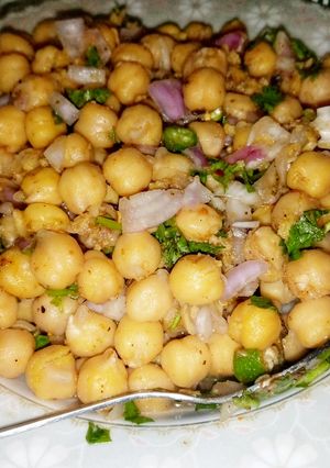 A picture of Diet Chana Chat!.